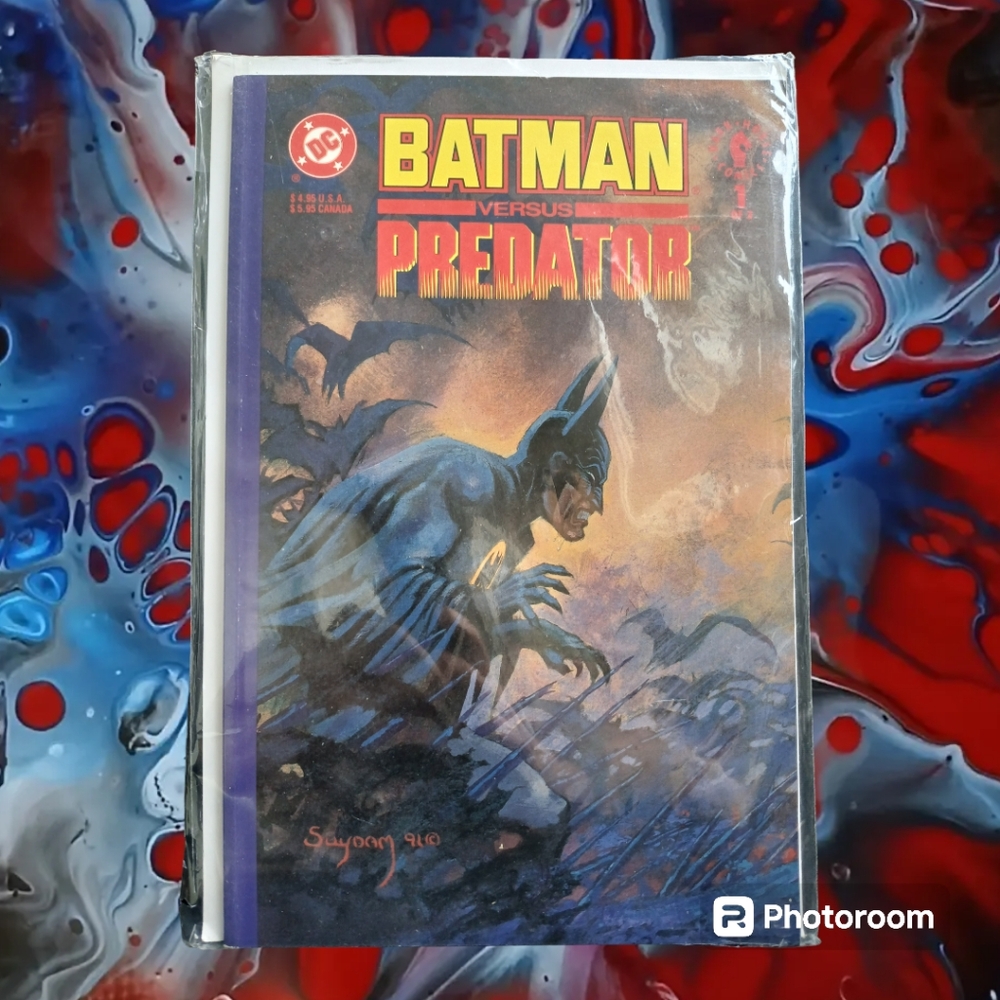 (1991) DC COMICS/DARK HORSE COMICS: BATMAN VS. PREDATOR PART 1 of 3